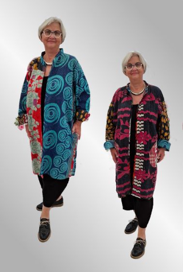 Vendbar frakke / cardigan jakke, Gaia 2