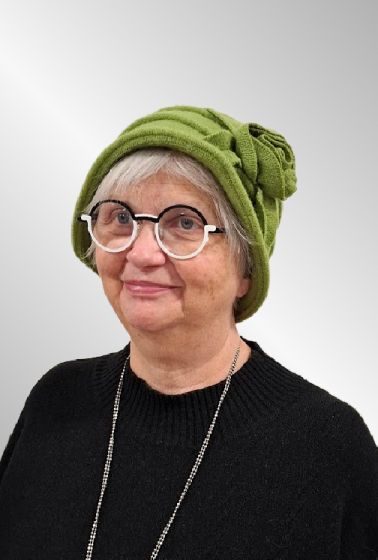 Grøn uld filthat HX-WC2918