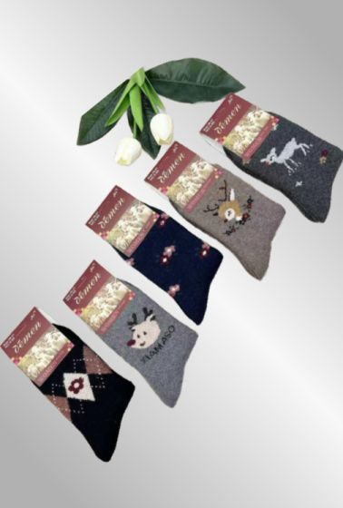 3 par ass. "julestrømper" X65