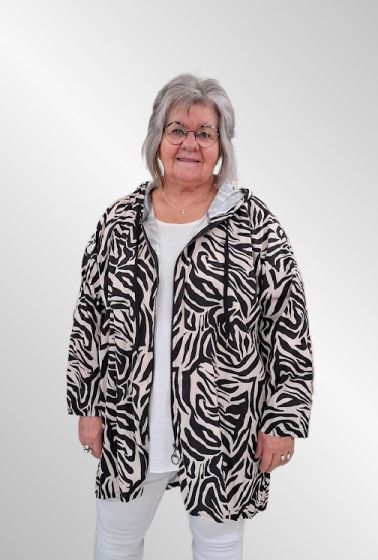 Regnjakke, Zebra, 18021