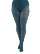 Dark Teal strømpebuks, Plus size, Pamela