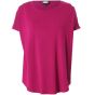 Ensfarvet T-Shirt fra Gozzip, Raspberry, Gitte 9905