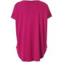 Ensfarvet T-Shirt fra Gozzip, Raspberry, Gitte 9905
