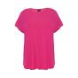 Ensfarvet T-Shirt fra Gozzip, Pink, Gitte 9905