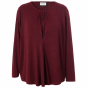 Bordeaux bluse, Emma G255093