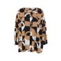 Grafisk print skjorte/bluse, Smilla G244037