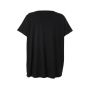 Sort t-shirt med print str S=42/44, Gozzip Black G246215