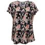 Blomstret sommer bluse, G253010