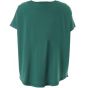Grøn Gitte t-shirt med print, G256039