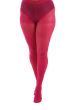 Cerise / pink  strømpebuks, Plus size, Pamela