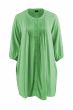 Grøn viskose tunika, Johanne 9909, Absinthe Green