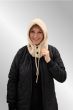 Beige halsedisse hat / Balaclava