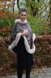 Fake fur poncho, Animal Po7556