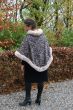 Fake fur poncho, Animal Po7556