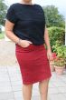 BS skirt, wine