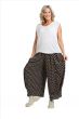 Sorte ballon bukser med print, AKH8069 Junna