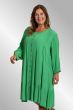 Græsgrøn tunika kjole, Amalie G233074