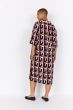 Viskose kjole med print, W10724