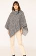 Grå fliis poncho, Caroline