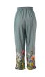 Grøn printet pants, 251028