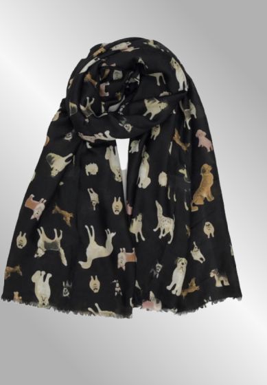 Hunde tørklæde, sort, JQ96205