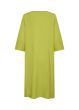 Lime farvet sweat kjole, W20551