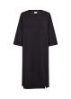 Sort sweat kjole, W20551
