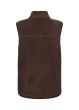 Teddy vest, brun, 20656