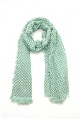 Grøn Petit print Tørklæde, 2236