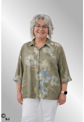 Grøn hørskjorte, Italien 12529