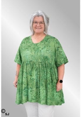 Grøn viskose tunika, Angle, Mette JG1829R