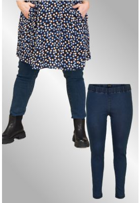 Mørkeblå denim leggings Maya, G215064