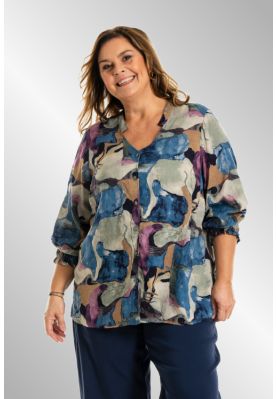 Printet skjorte/bluse, G254043