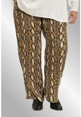 Slange print bukser, G245069