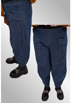 Mørk denim buks, 25022A