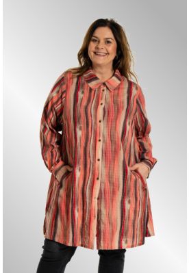 Koral / multicolor tunika, 255042
