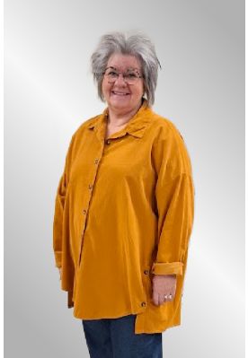 Gul fløjlsskjorte, 37022