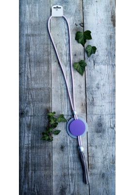 Lang gummikæde , lilla