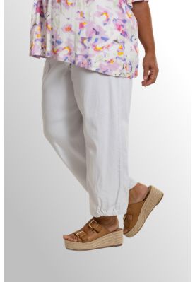 Baggy pants hvid, Clara 9903