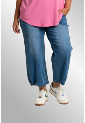 Baggy pants lys denim blå, Clara 9904