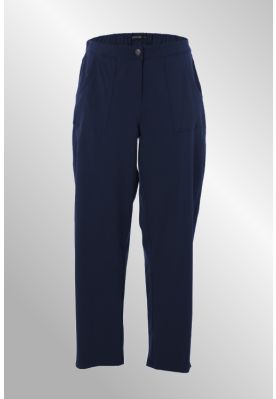 Navy baggy pants straight leg, Clara 9911