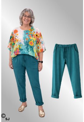 Turkis gr&oslash;n Zafa pants 999