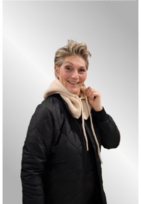 Beige halsedisse hat / Balaclava