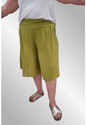 Oliven hørshorts, Bello