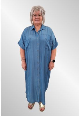 Mørk denim kjole, Happy JKI