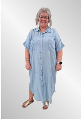 Lys denim kjole, Happy JKI