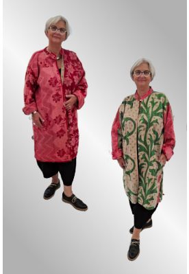 Vendbar frakke / cardigan jakke, Gaia 1