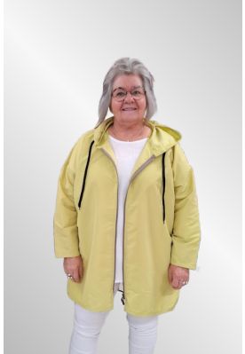 Regnjakke, lys lime / gul, 18021