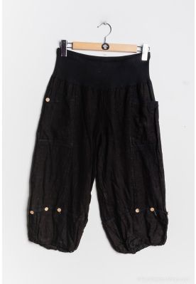 Kort sort hør buks, Ore  HL1001