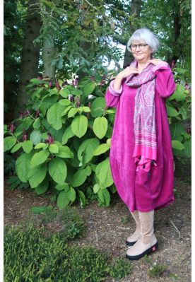 Pink paisley tørklæde FA37145